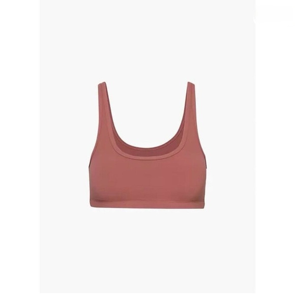Aritzia Other - TnAction TNABUTTER™ MINI BRA TOP in RED ARGIL